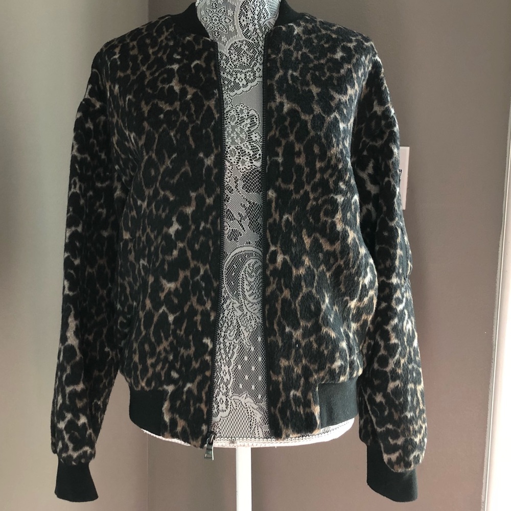 BCBG Max Azria Leopard Jacket